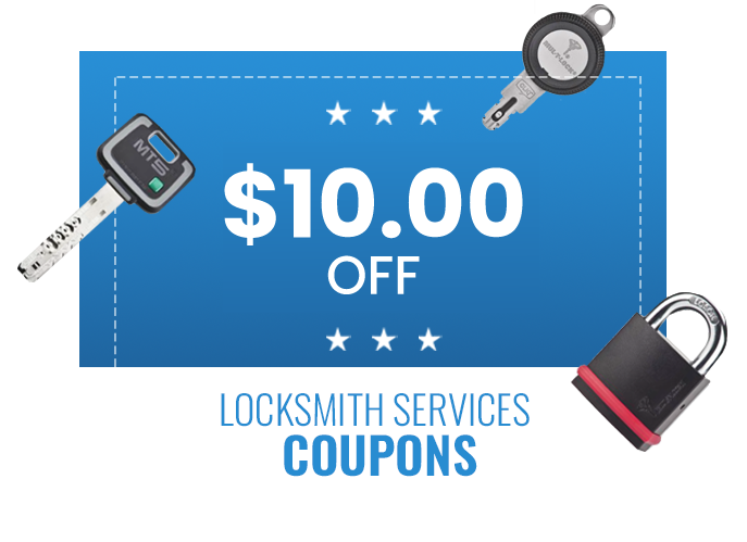 10$ off locksmith service coupon in Chicago