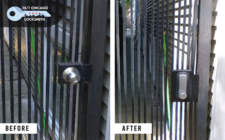 Iron Gate Welding Lock Service in Chicago