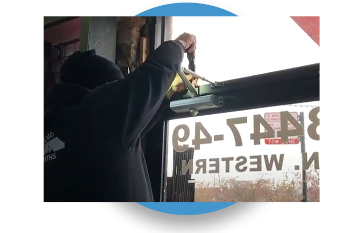 Continuous Hinge Installation in Chicago