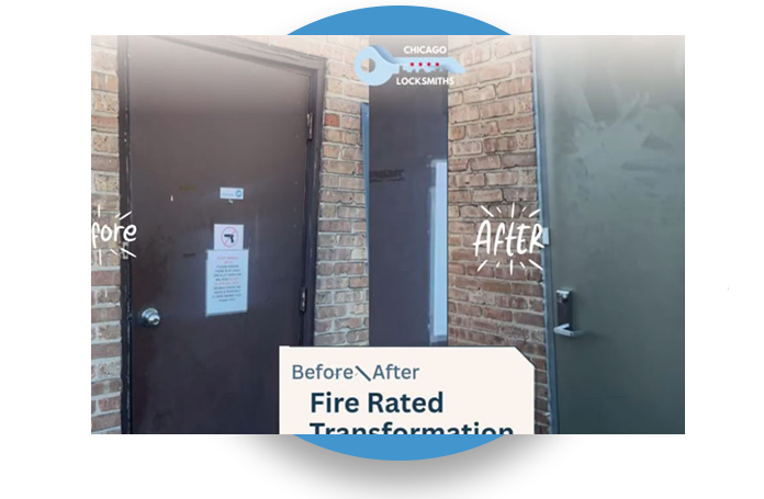 Chicago Locksmith Fire Rated Door Installation 