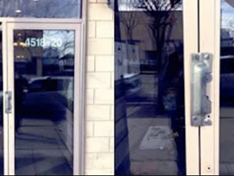 Sometimes burglars will skip the knob and lever and go right to attacking the latch. The latch is the spring loaded piece that goes from the door into the door jamb. Burglars will do anything in their power to pry at and get the latch to release from the jamb of the door.