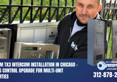 Mircom TX3 Intercom Installation in Chicago - Access Control Upgrade for Multi-Unit Properties